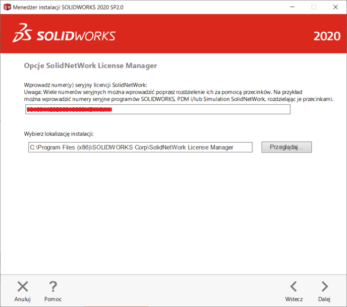 Instrukcja - instalacja komponentów serwera solidworks pdm standard- dps software
