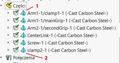 Mis siatek SOLIDWORKS Simulation 2020 