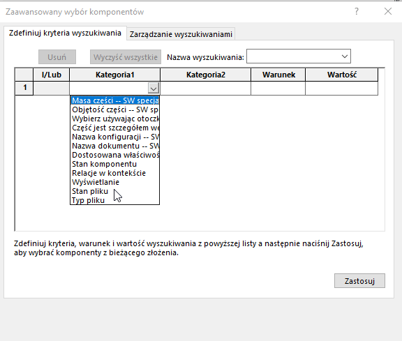 Wyodrębnienie typu pliku z poziomu złożenia SOLIDWORKS - DPSTODAY - DPS Software