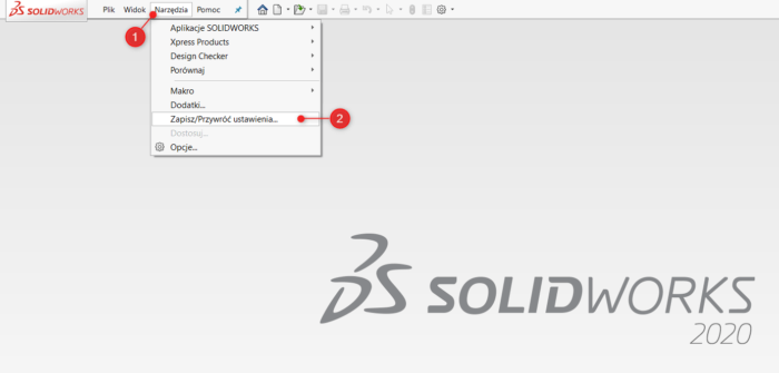 Przenoszenie ustawień użytkowników pomiędzy instalacjami programów SOLIDWORKS i DraftSight – praca zdalna – DPS Software – blog DPSTODAY