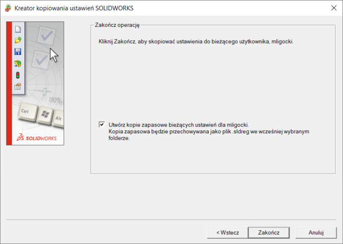 Przenoszenie ustawień użytkowników pomiędzy instalacjami programów SOLIDWORKS i DraftSight – praca zdalna – DPS Software – blog DPSTODAY