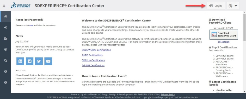 Darmowa certyfikacja SOLIDWORKS dla użytkowników posiadających aktywną subskrypcję