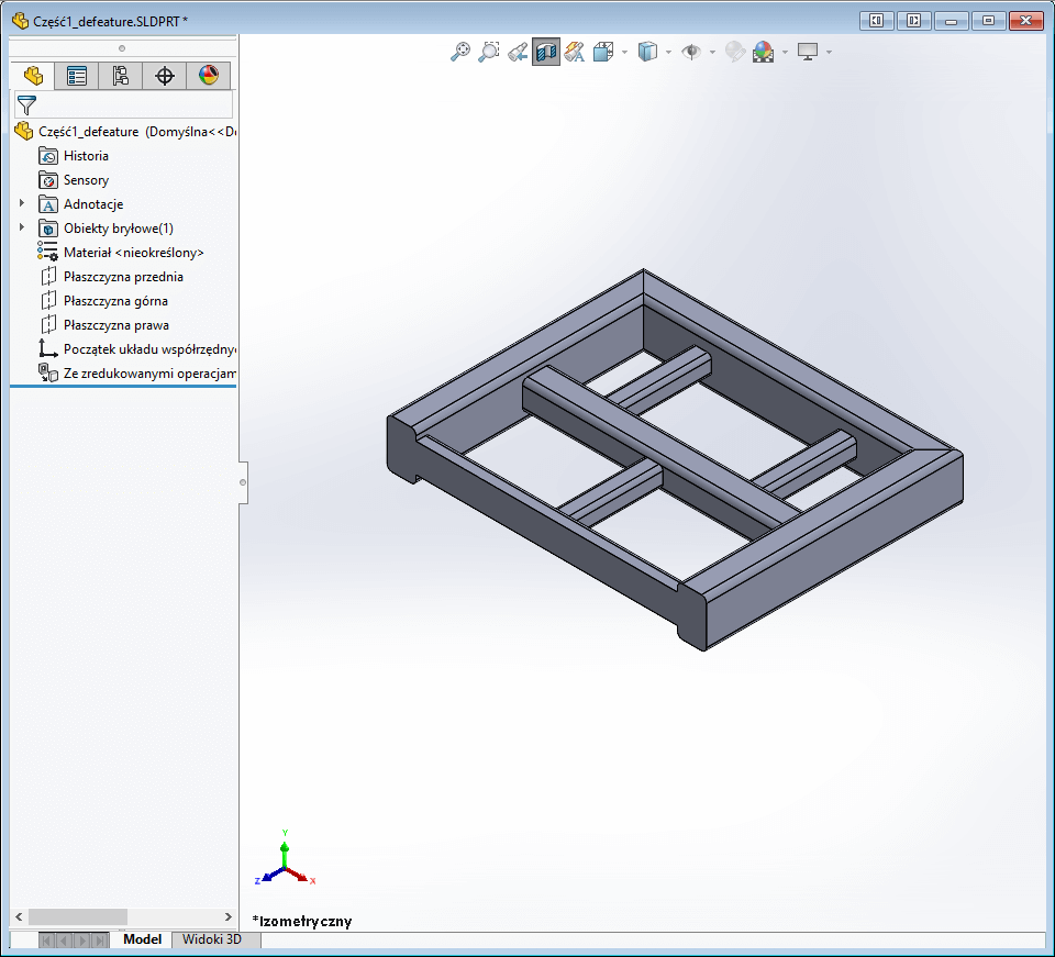 Upraszczanie modelu 3d cad – narzędzie Defeature w SOLIDWORKS - dpstoday