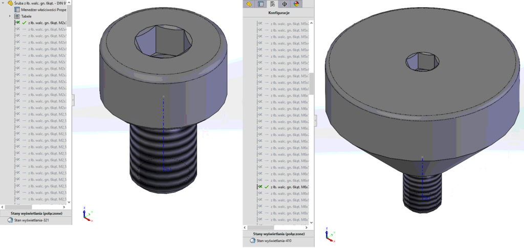 Błąd w składni równania w SOLIDWORKS