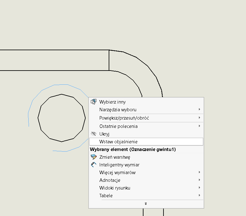 Jak przygotować opis gwintu na etapie modelowania w SOLIDWORKS