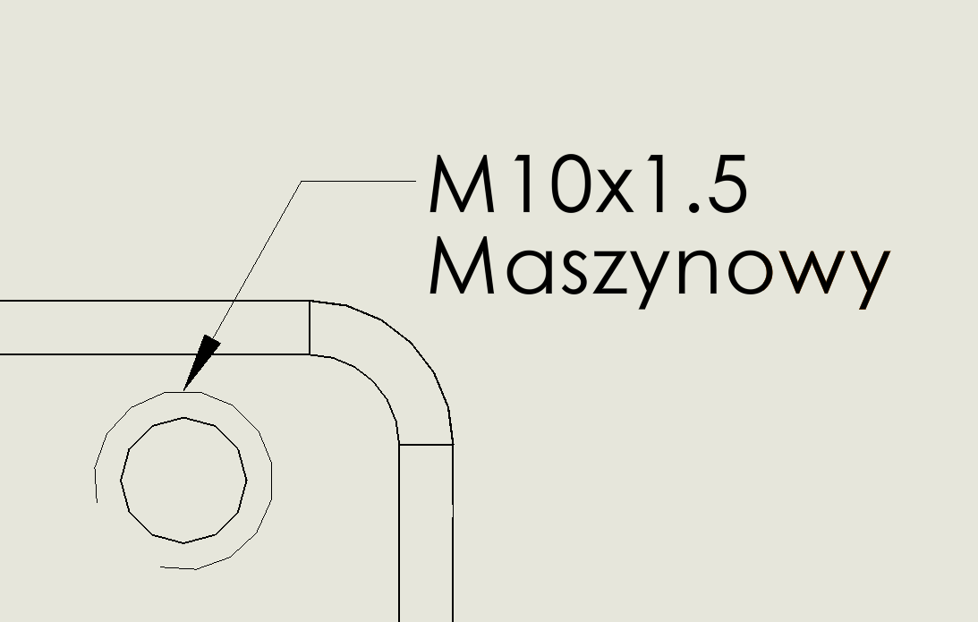 Jak przygotować opis gwintu na etapie modelowania w SOLIDWORKS