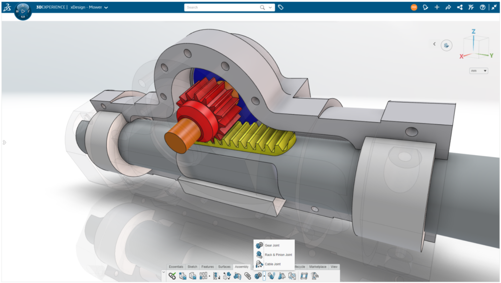 3DEXPERIENCE Nowe wiązania mechaniczne 