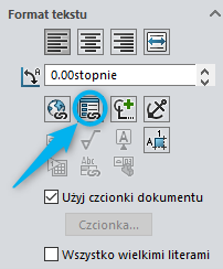 Połączenie z właściwością