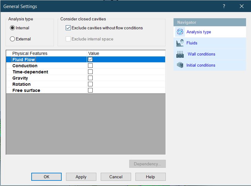 CFD na biurku konstruktora - interfejs użytkownika SOLIDWORKS Flow Simulation
