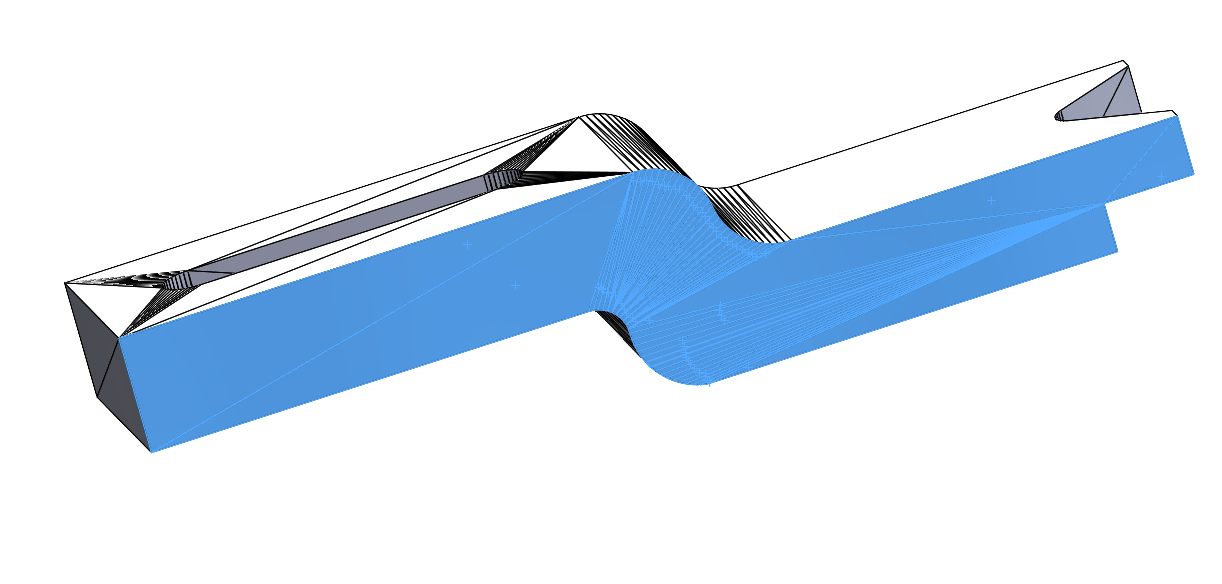 SOLIDWORKS -pliki STL - płaskie ściany modelu