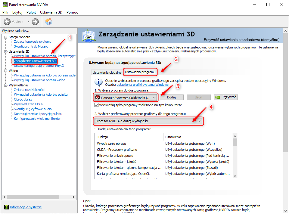 SOLIDWORKS - test obiektów OLE