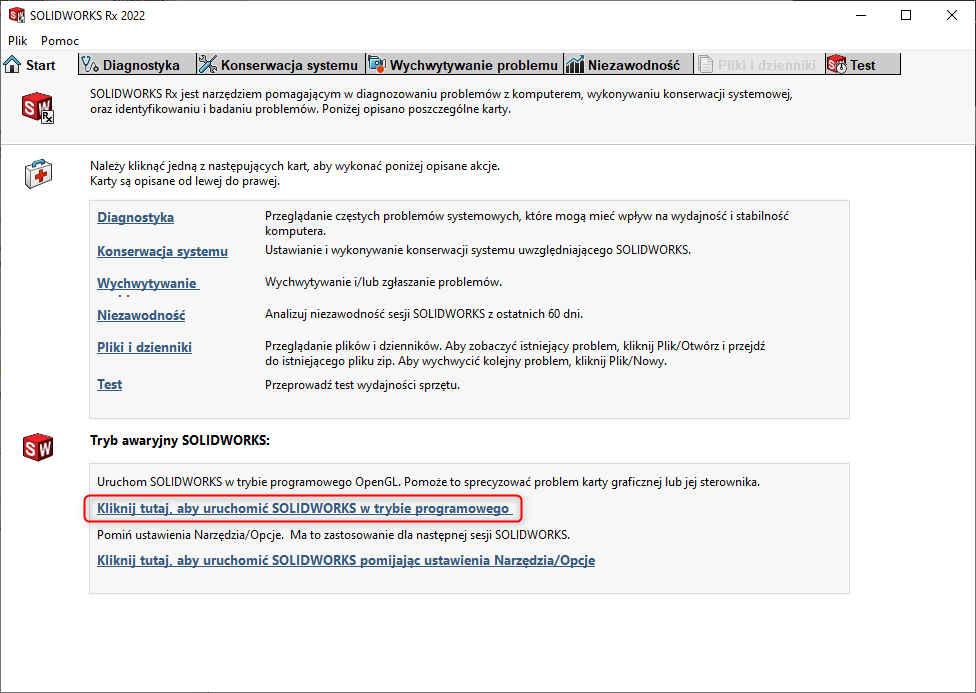 SOLIDWORKS - wybór odpowiedniej karty graficznej