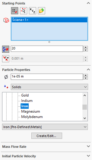 SOLIDWORKS Flow Simulation - starting points