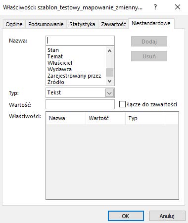SOLIDWORM PDM - mapowanie zmiennych
