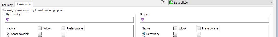 SOLIDWORKS PDM - nadanie uprawnień dla widoku kolumn