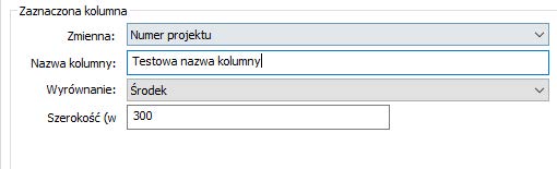 SOLIDWORKS PDM - ustawienie preferencji kolumny