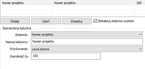 SOLIDWORKS PDM - zmiana nazwy kolumny