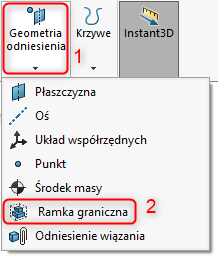 Geometria odniesienia - opcje