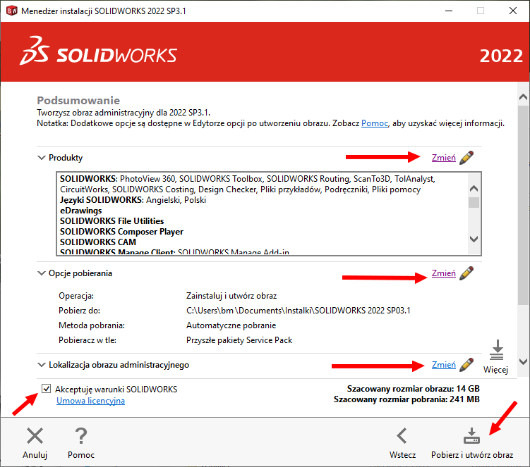 SOLIDWORKS - lokalizacja pliku instalacyjnego