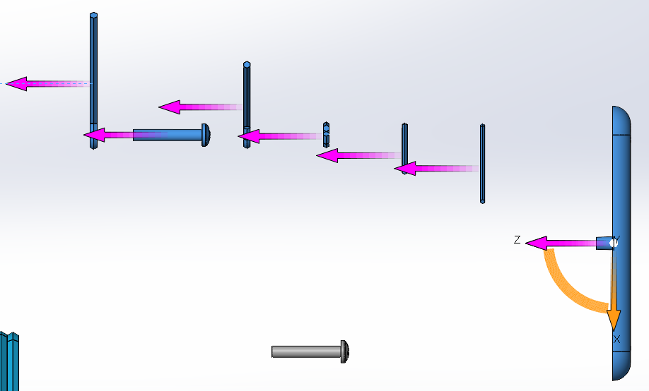 SOLIDWORKS - ułożenie komponentów