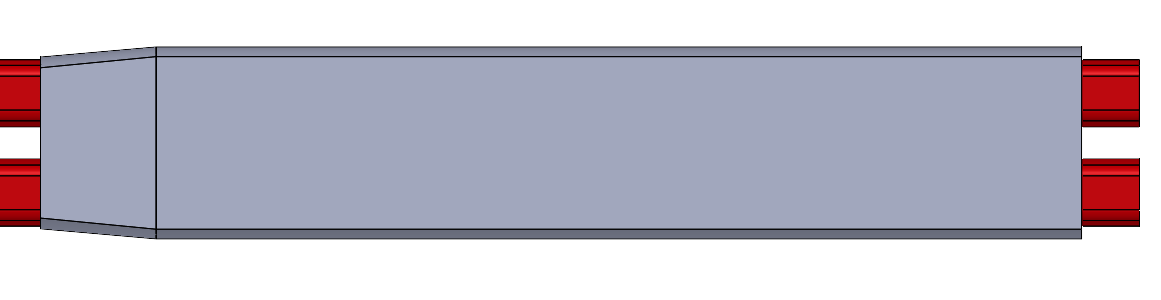 Wyciągnięcie końca utworzonej bryły