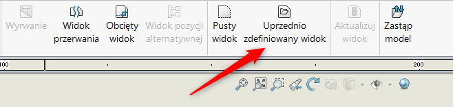 Wybór orienacji widoku