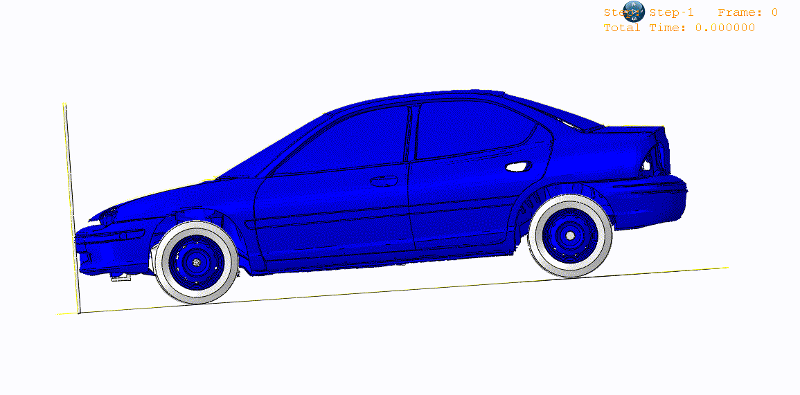 Zderzenie - widok boczny