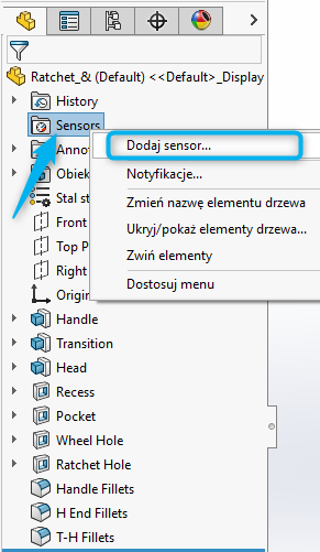 Dodaj sensor