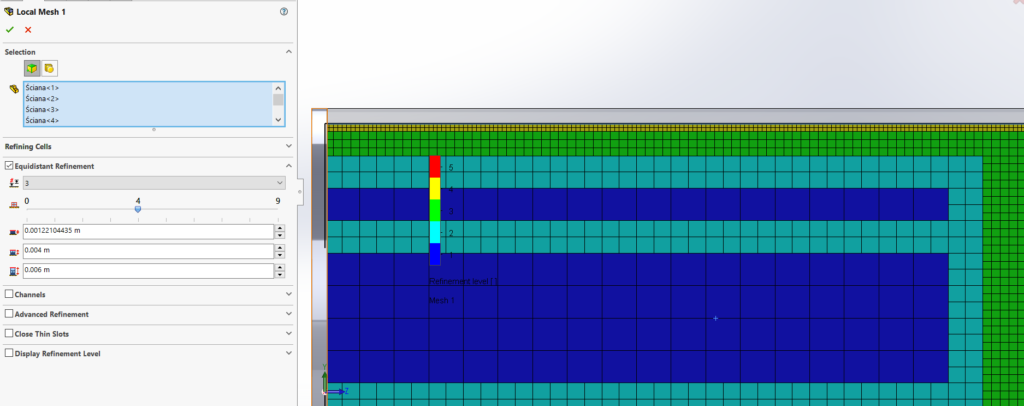 Equidistant Refinement