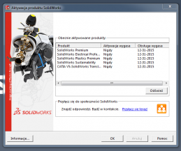 Certyfikat za darmo SolidWorks