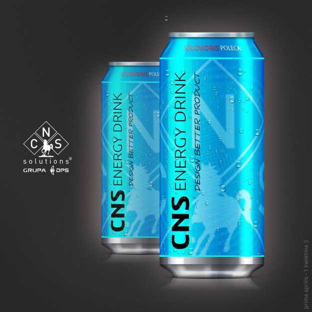 CNS ENERGY DRINK - design better product