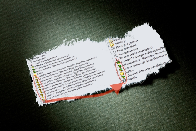 Reorganizacja złożeń, czyli porządkujemy drzewo modelu