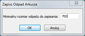 Zapisz Odpad Arkusza