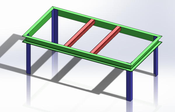 konstrukcja spawana kolor