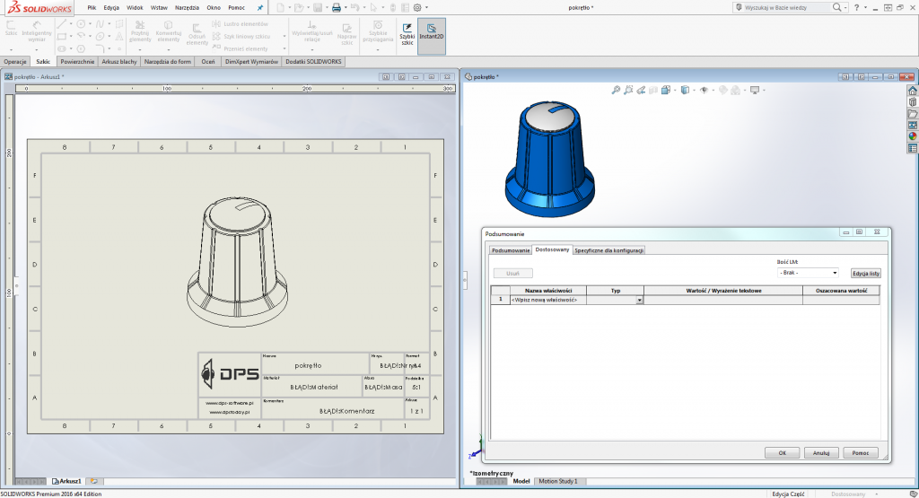 Rysunek Solidworks 2d Najlepszy Blog Techniczny Solidworks