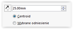 centroid wybrane odniesienia