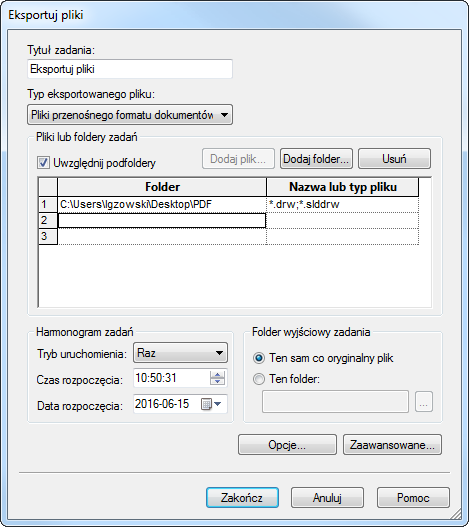 eksportuj pliki solidworks