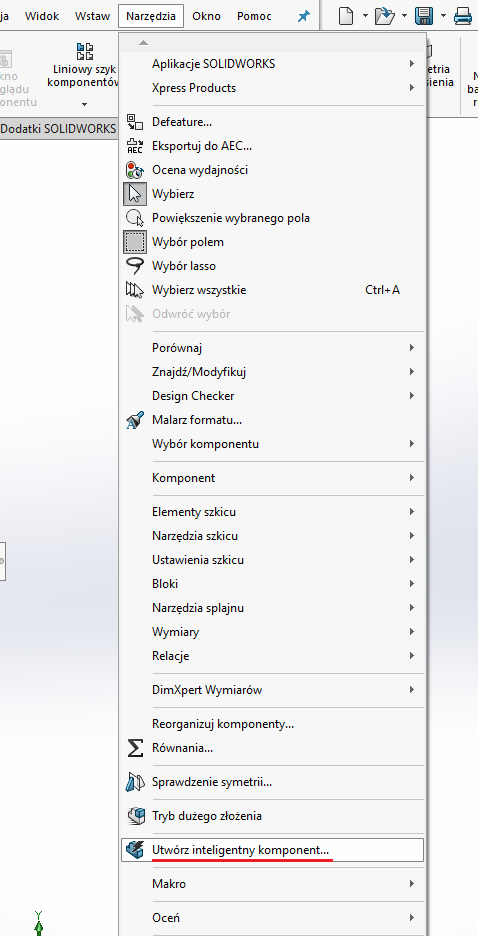 Utwórz inteligentny komponent
