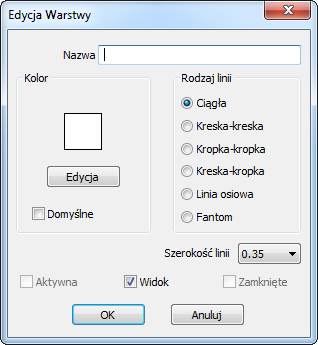edycja warstwy alphacam