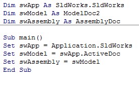 kod vba makro api solidworks