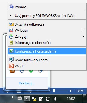 konfiguracja hosta zadan