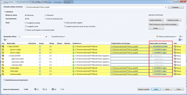numery seryjne solidworks pdm