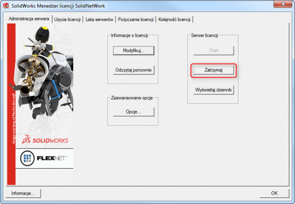 SolidNetWork License Manager Server