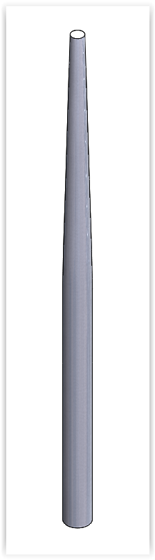 solidworks zwężanie od dołu