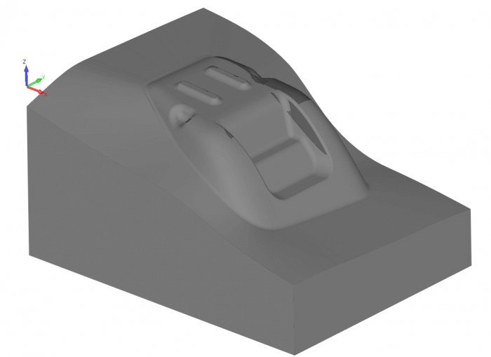 materiał z bryły po zbrylowaniu