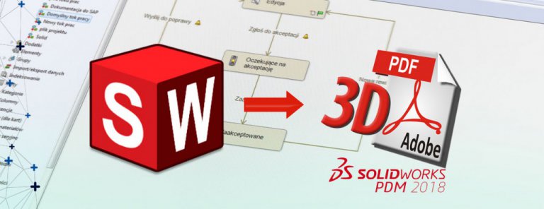Automatyczne tworzenie efektownych prezentacji 3D PDF z SOLIDWORKS PDM