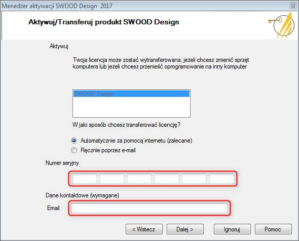 aktywacja swood design