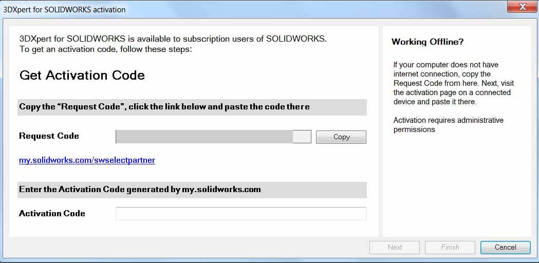 solidworks activation code kod aktywacyjny