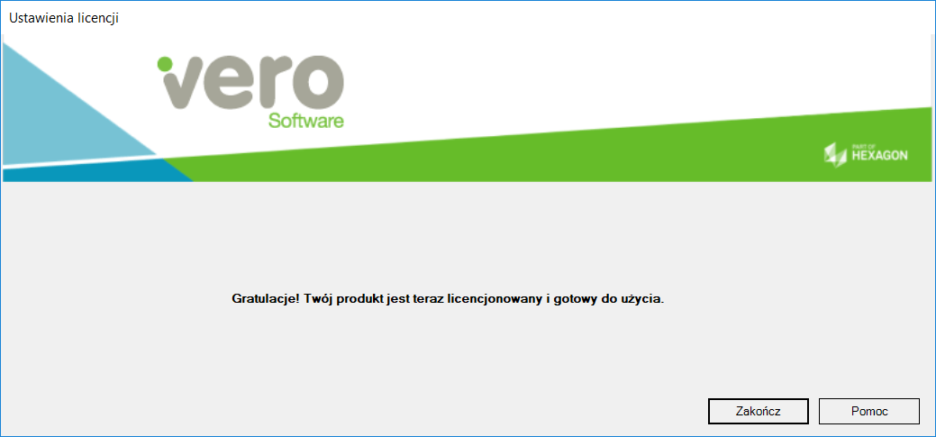 vero software instalacja