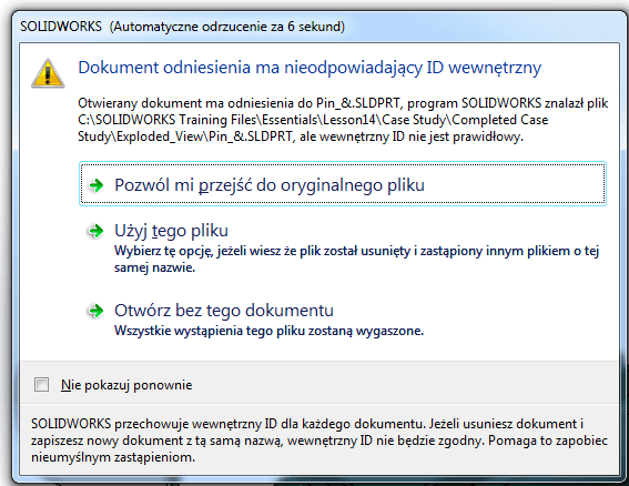 wewnętrzne ID solidworks